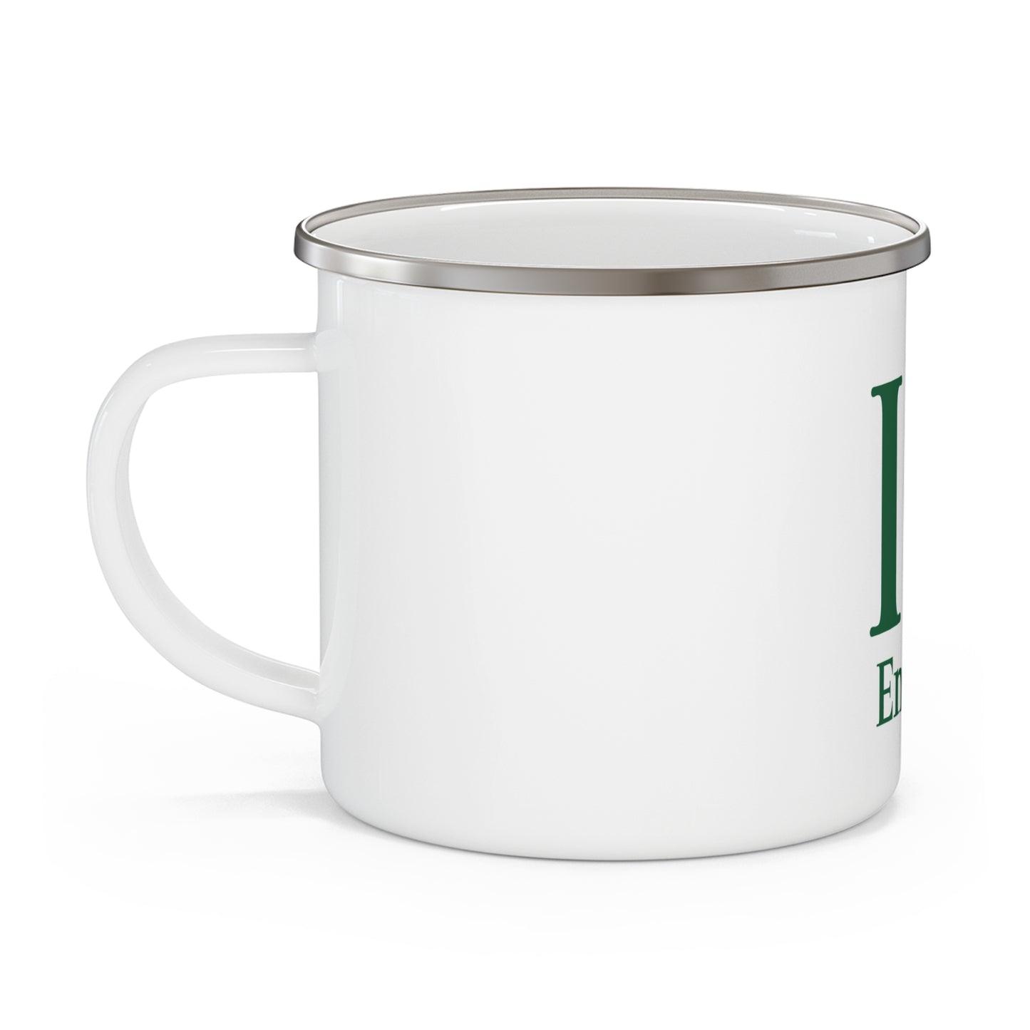 I Clover Enfield  Enamel Camping Mug