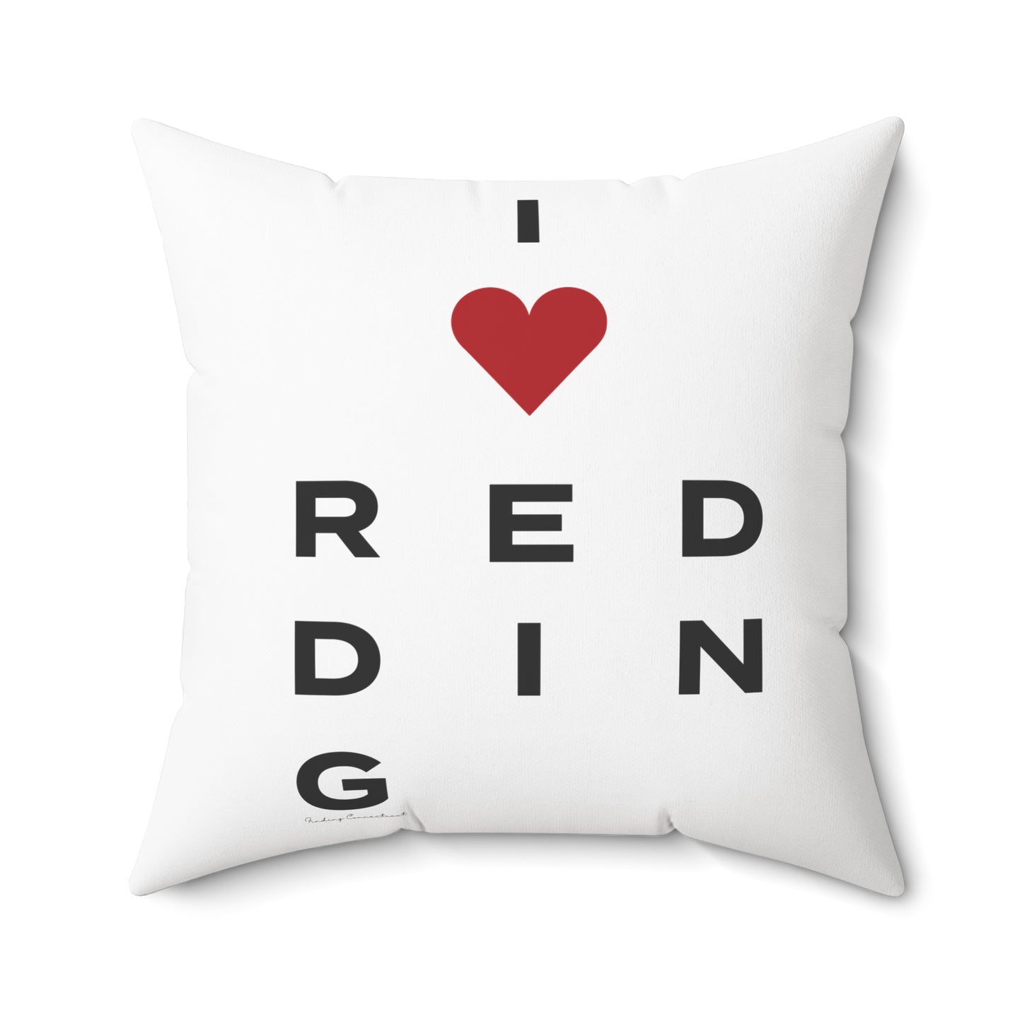 Redding Vision Spun Polyester Square Pillow