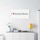 I Heart Greens Farms. Matte Canvas, Stretched, 1.25"