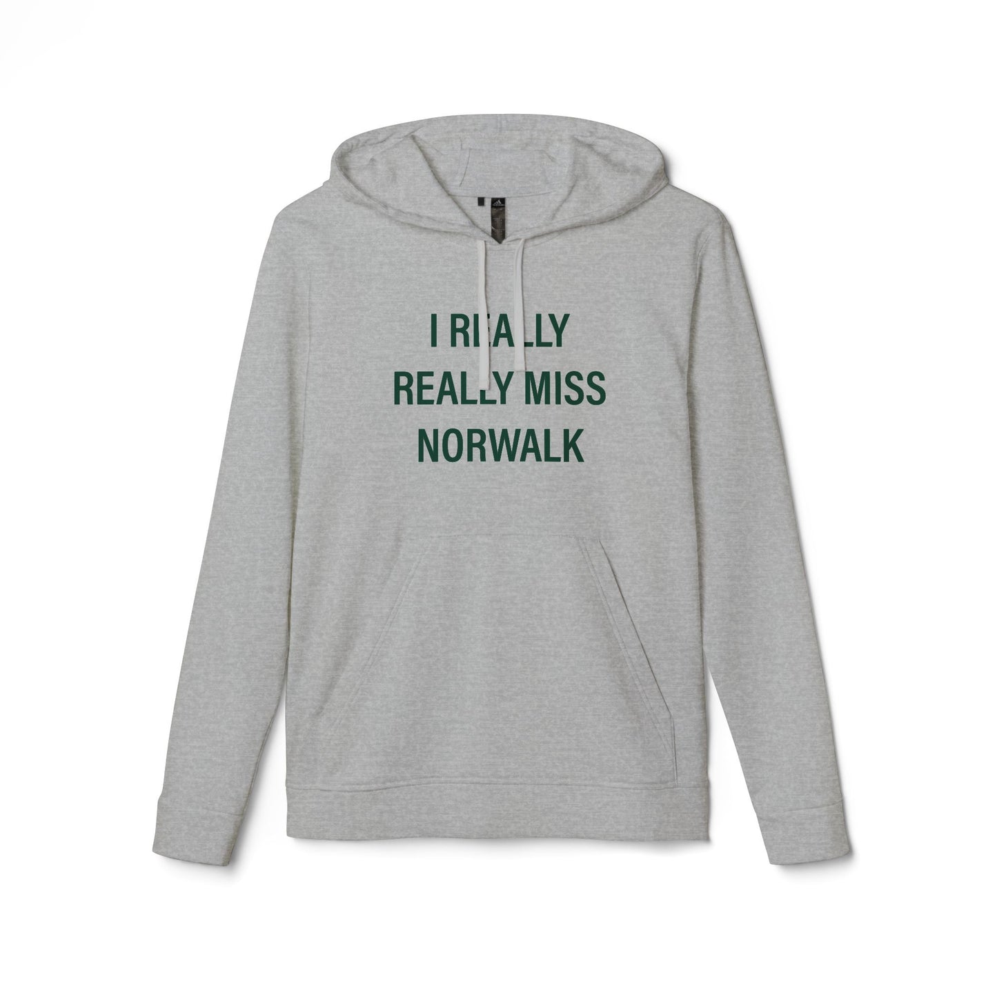 I Really Really Miss Norwalk  adidas Unisex Fleece Hoodie
