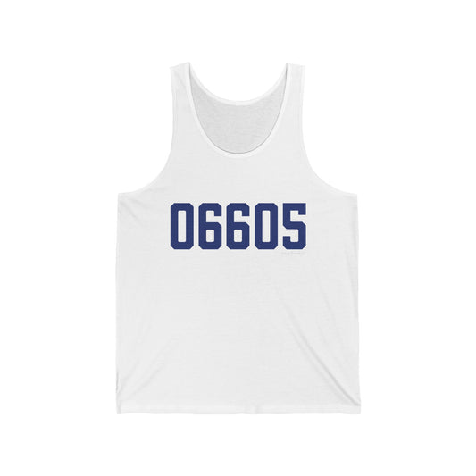 06605 Bridgeport Connecticut Zip Code Unisex Jersey Tank Top