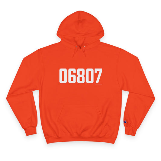 06807 - Greenwich CT Zip Code Champion Hoodie