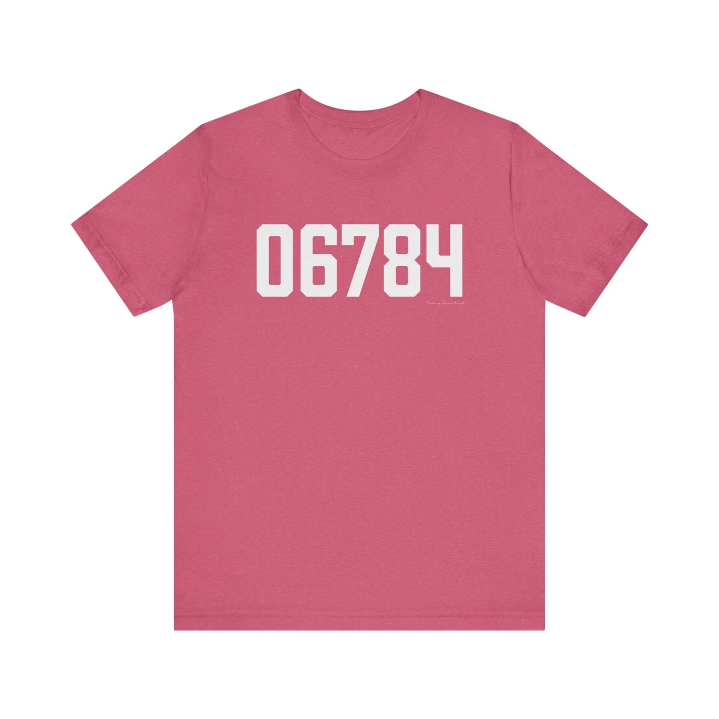 06784 Sherman CT Zip Code Unisex Jersey Short Sleeve T-Shirt