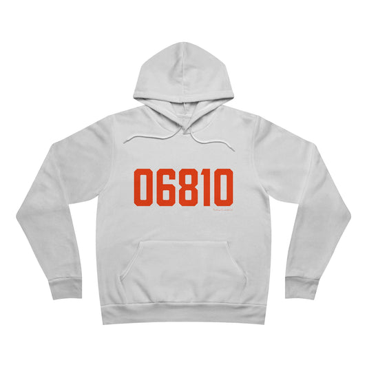 06810 Danbury Connecticut Zip Code Unisex Sponge Fleece Pullover Hoodie Sweatshirt