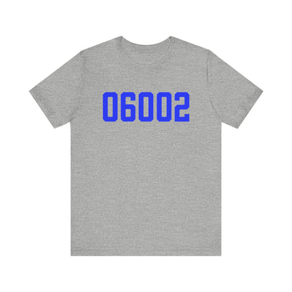 06002 Bloomfield Connecticut Zip Code Unisex Jersey Short Sleeve T-Shirt
