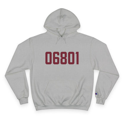 06801 Bethel Connecticut Zip Code Champion Hoodie