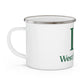 I Clover West Hartford Enamel Camping Mug