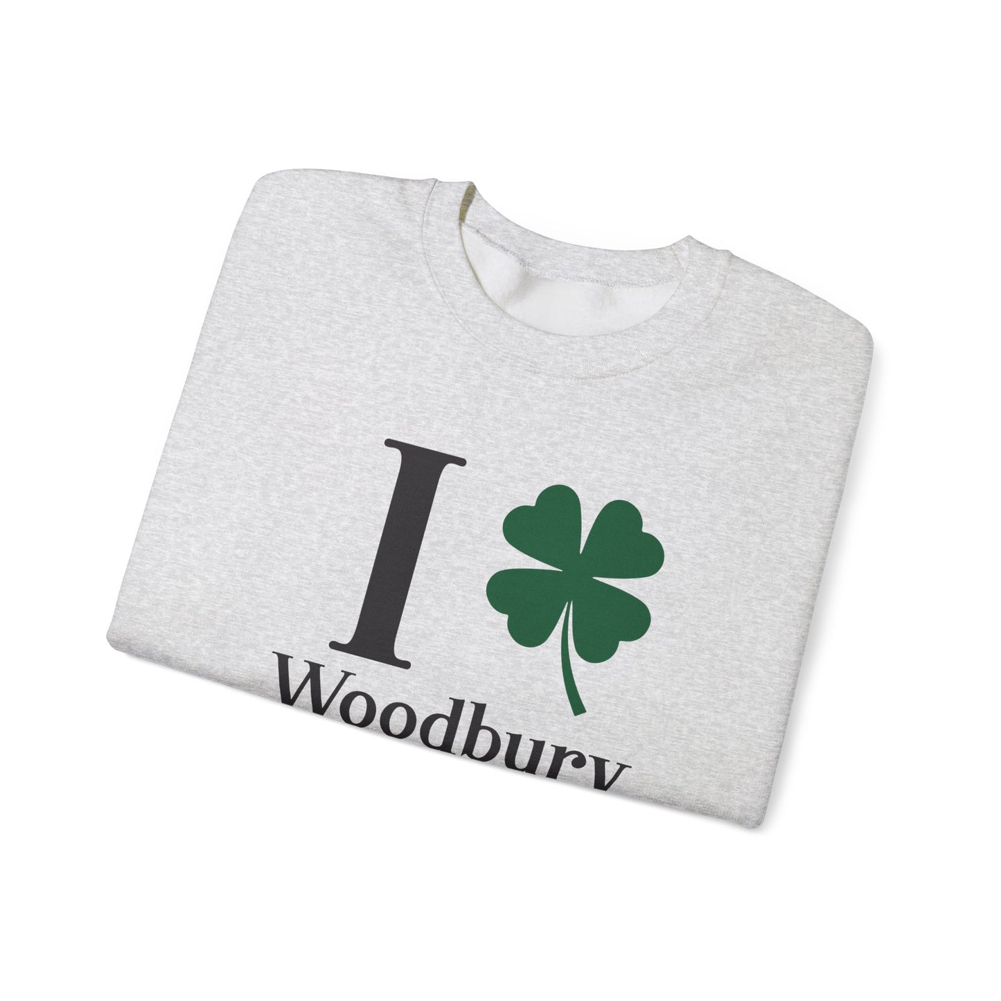 I Clover Woodbury Unisex Heavy Blend™ Crewneck Sweatshirt