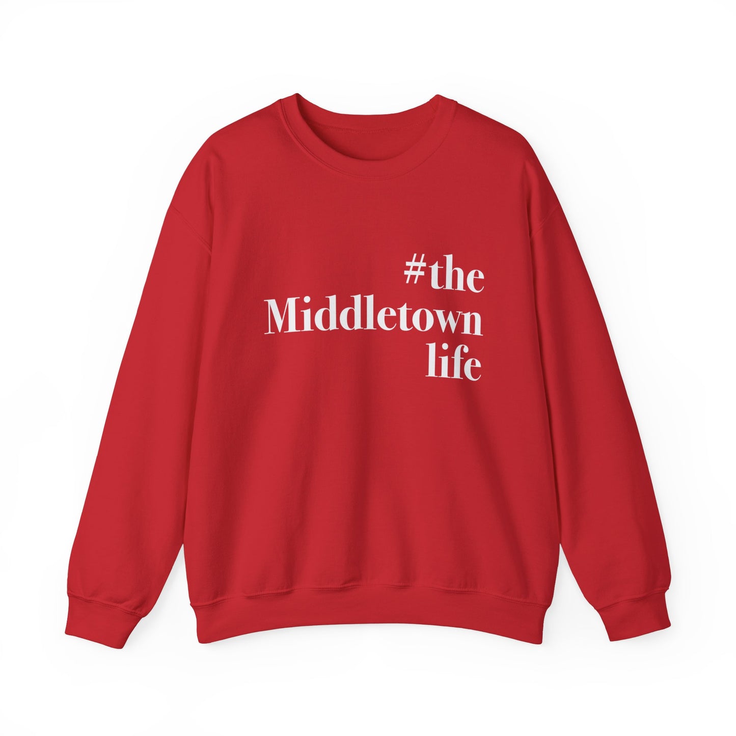 #themiddletownlife Unisex Heavy Blend™ Crewneck Sweatshirt