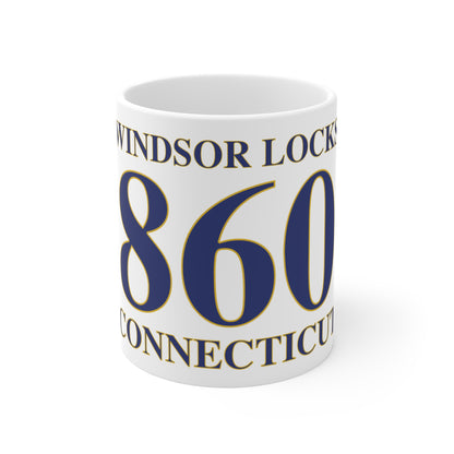 Windsor Locks 860 Connecticut Mug 11oz