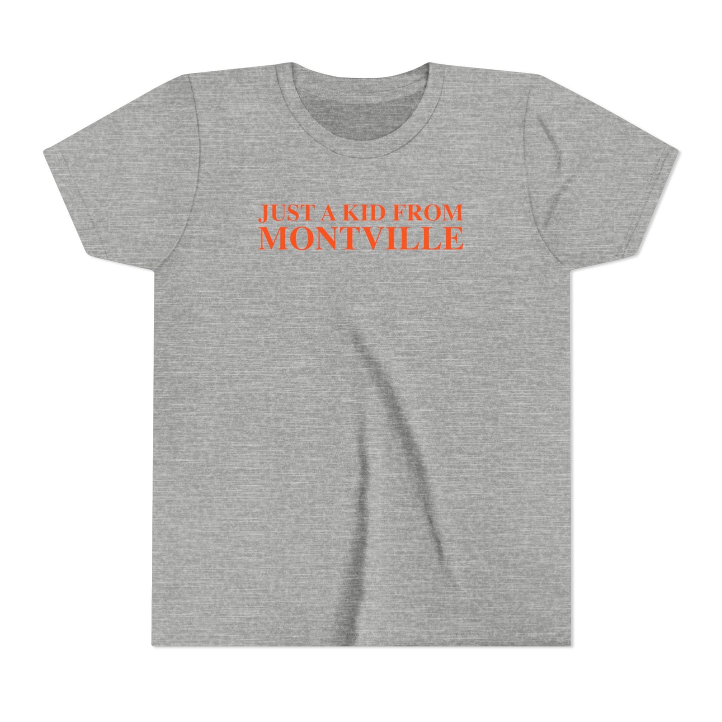 Just a kid from Montville Youth Short Sleeve T-Shirt
