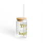 Trumbull Is My Happy Place Sipper Glass, 16oz