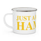 Just a kid from Hamden Enamel Camping Mug