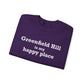 Greenfield Hill is My Happy Place Unisex Heavy Blend™ Crewneck Sweatshirt