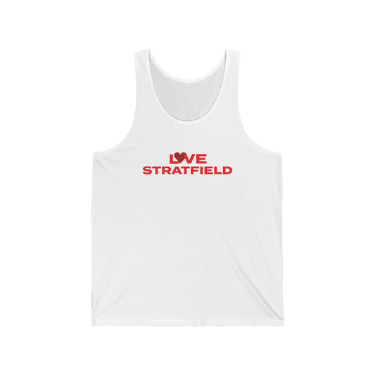 Love Stratfield Unisex Jersey Tank Top