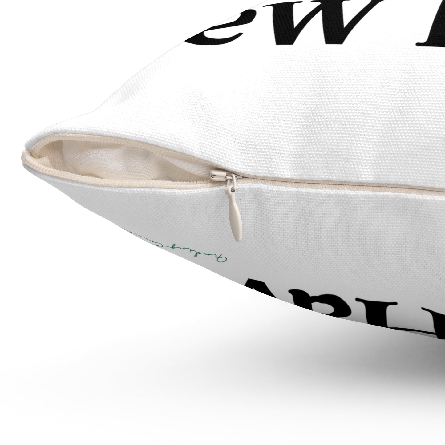 I Clover New Haven Spun Polyester Square Pillow