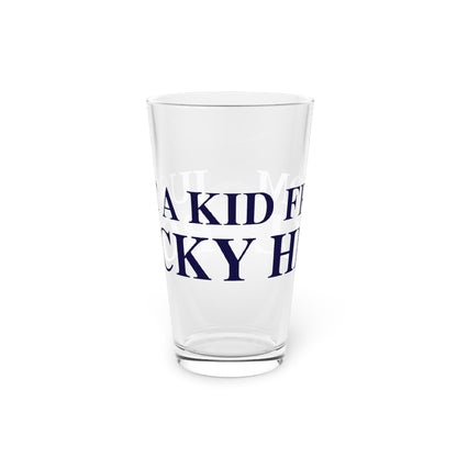 Just a kid from Rocky Hill Pint Glass, 16oz