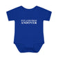 Just a kid from Andover Infant Baby Rib Bodysuit