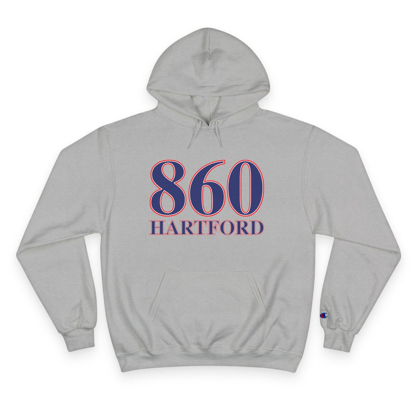 860 Hartford Red White & Blue Champion Hoodie