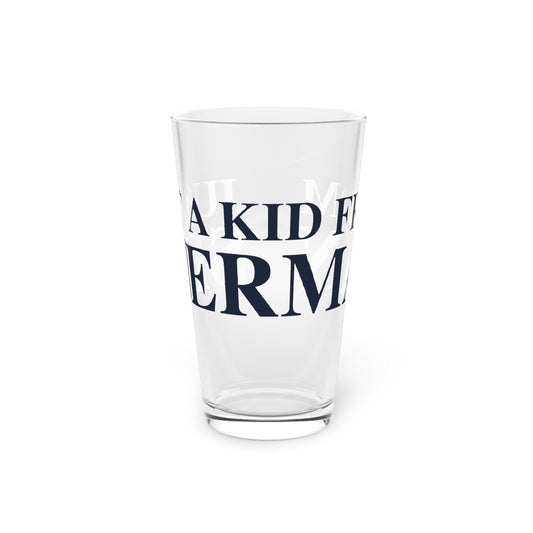 Just a kid from Sherman Pint Glass, 16oz
