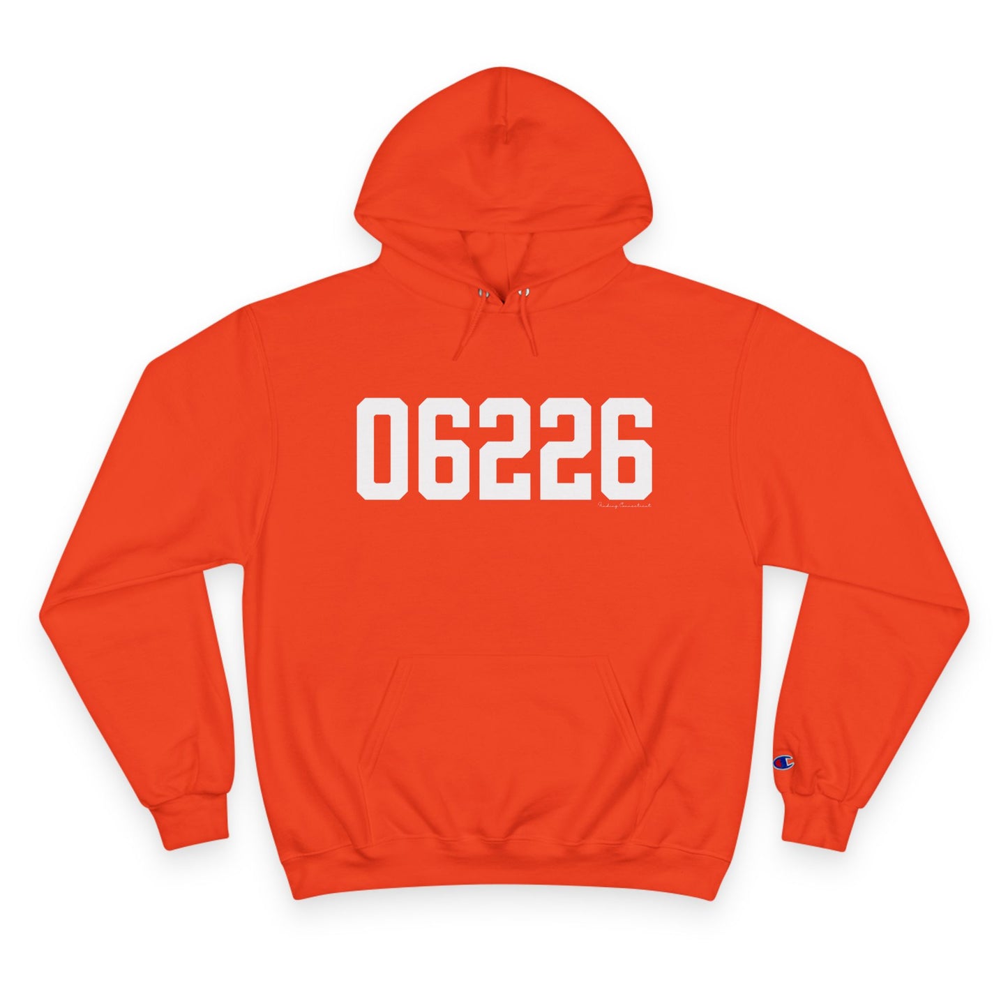 06226 Willimantic CT Zip Code Champion Hoodie