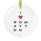 Rowayton Vision Glass Ornaments