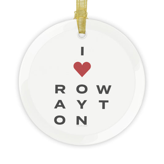 Rowayton Vision Glass Ornaments