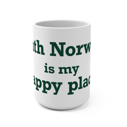 South Norwalk is My Happy Place Mug 15oz