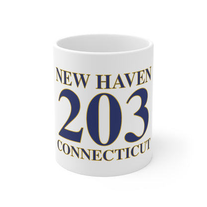 New Haven 203 Connecticut Mug 11oz