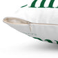 I Clover Clinton Spun Polyester Square Pillow