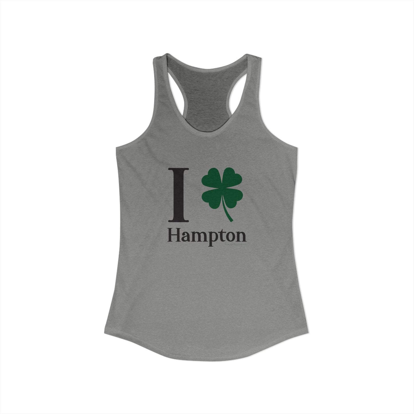 I Clover Hampton Women's Ideal Racerback Tank Top