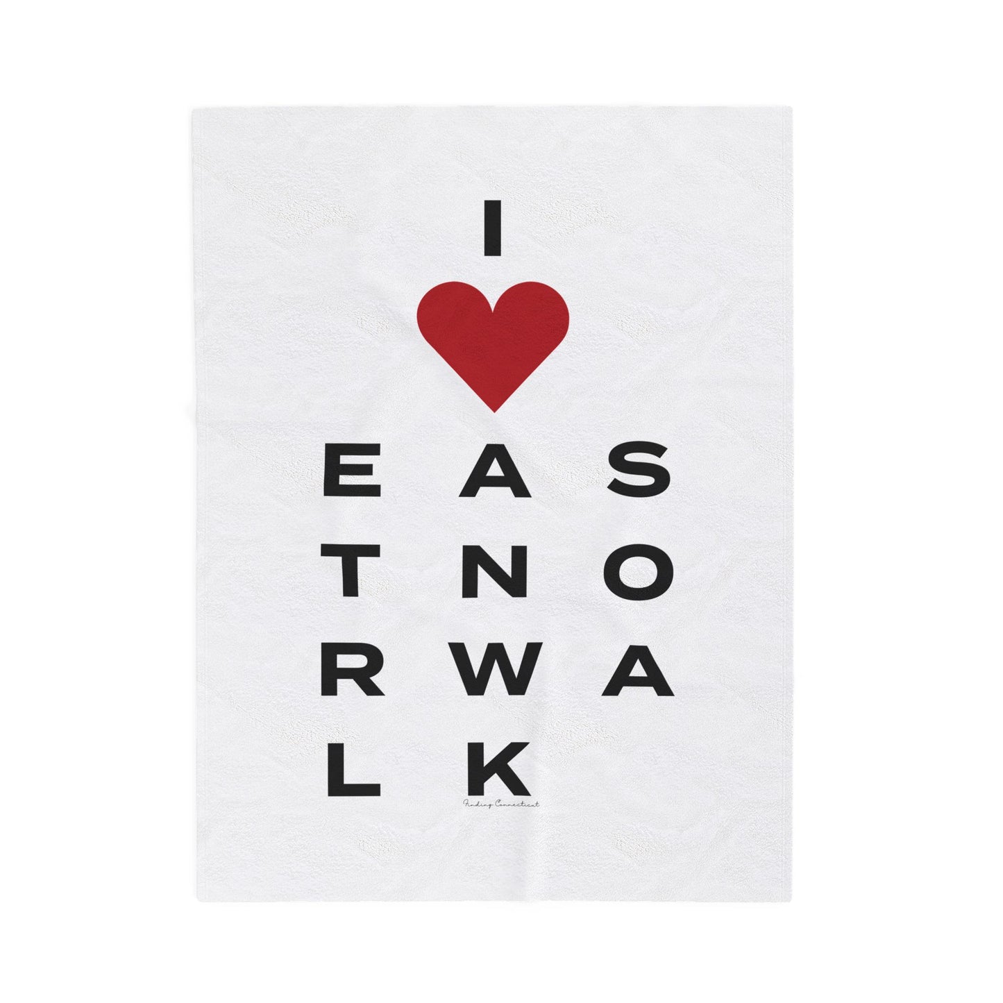 East Norwalk Vision Velveteen Plush Blanket
