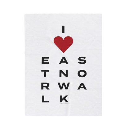East Norwalk Vision Velveteen Plush Blanket