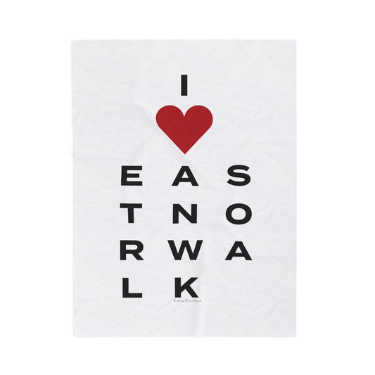 East Norwalk Vision Velveteen Plush Blanket