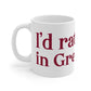 I’d rather be in Greenwich Mug 11oz