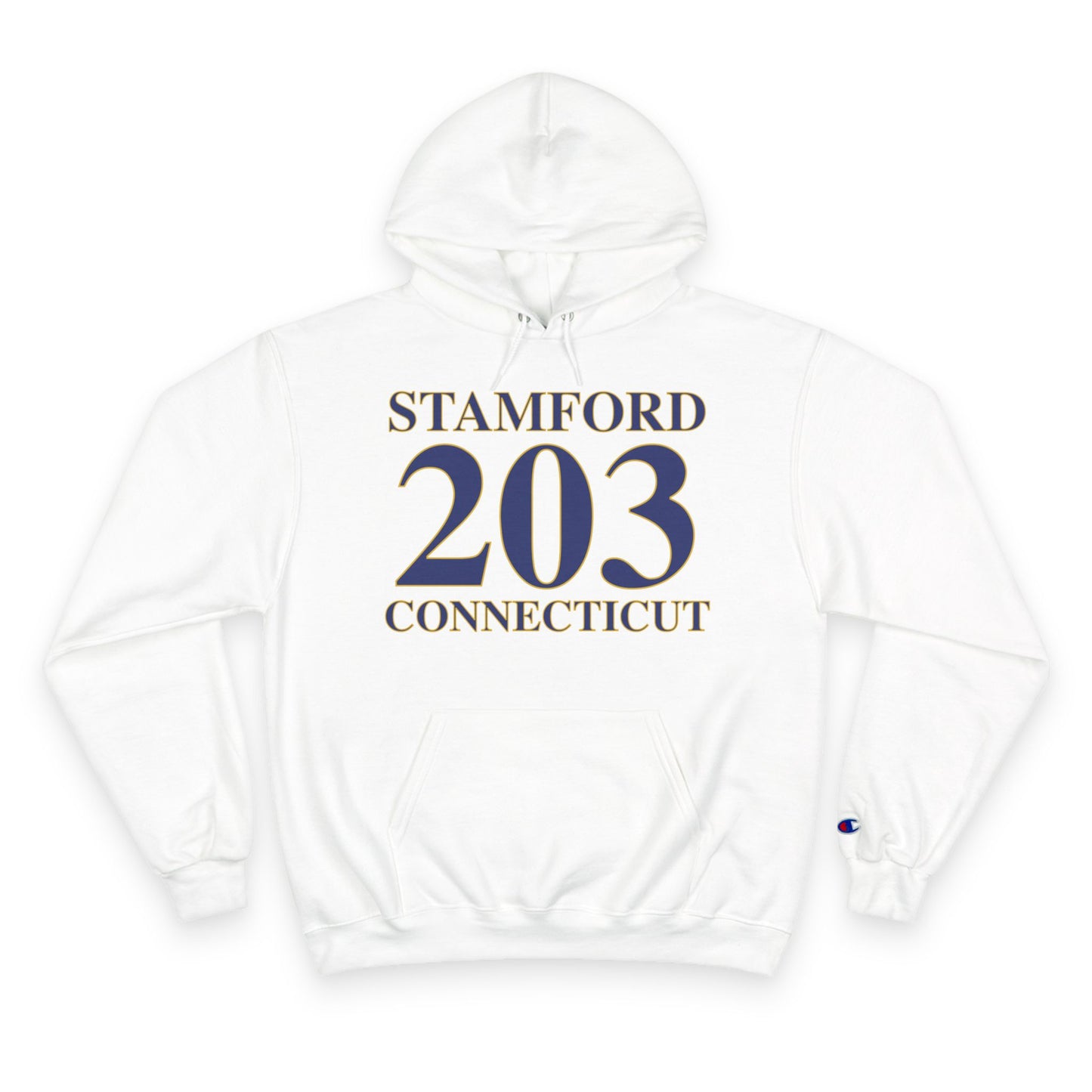 Stamford 203 Connecticut Champion Hoodie