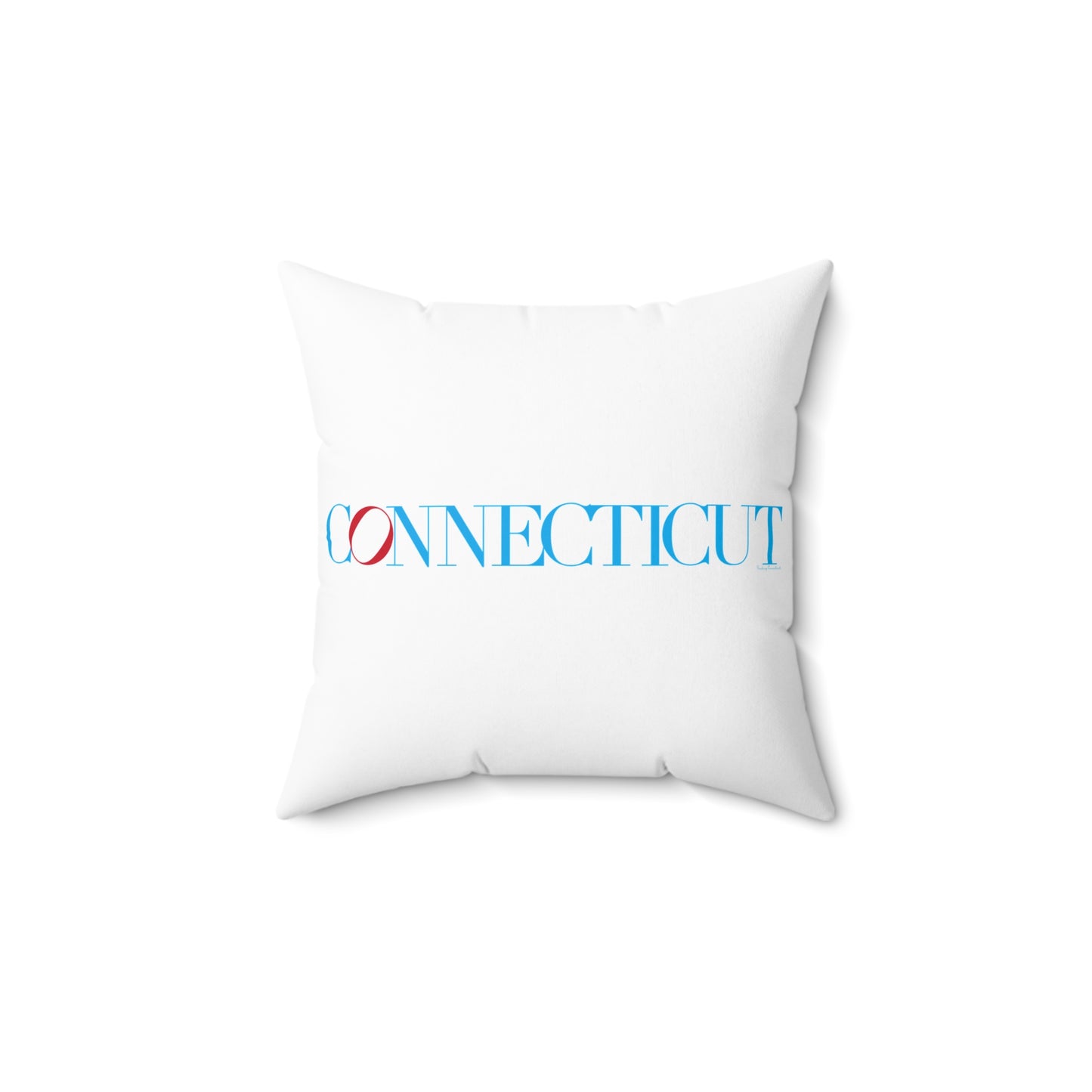 41 Tilt Connecticut Spun Polyester Square Pillow