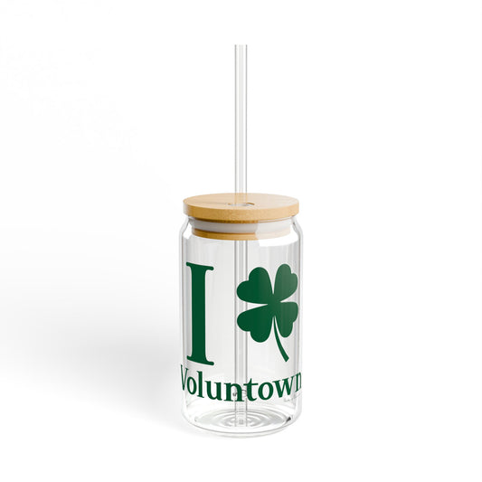 I Clover Voluntown Sipper Glass, 16oz