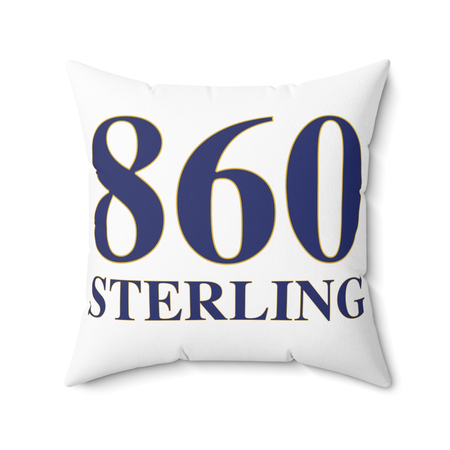 860 Sterling  Spun Polyester Square Pillow