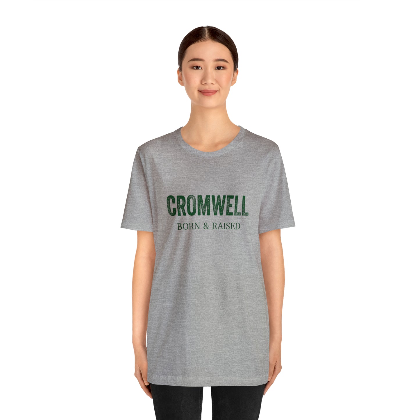 Cromwell Born & Raised Unisex Jersey Short Sleeve T-Shirt