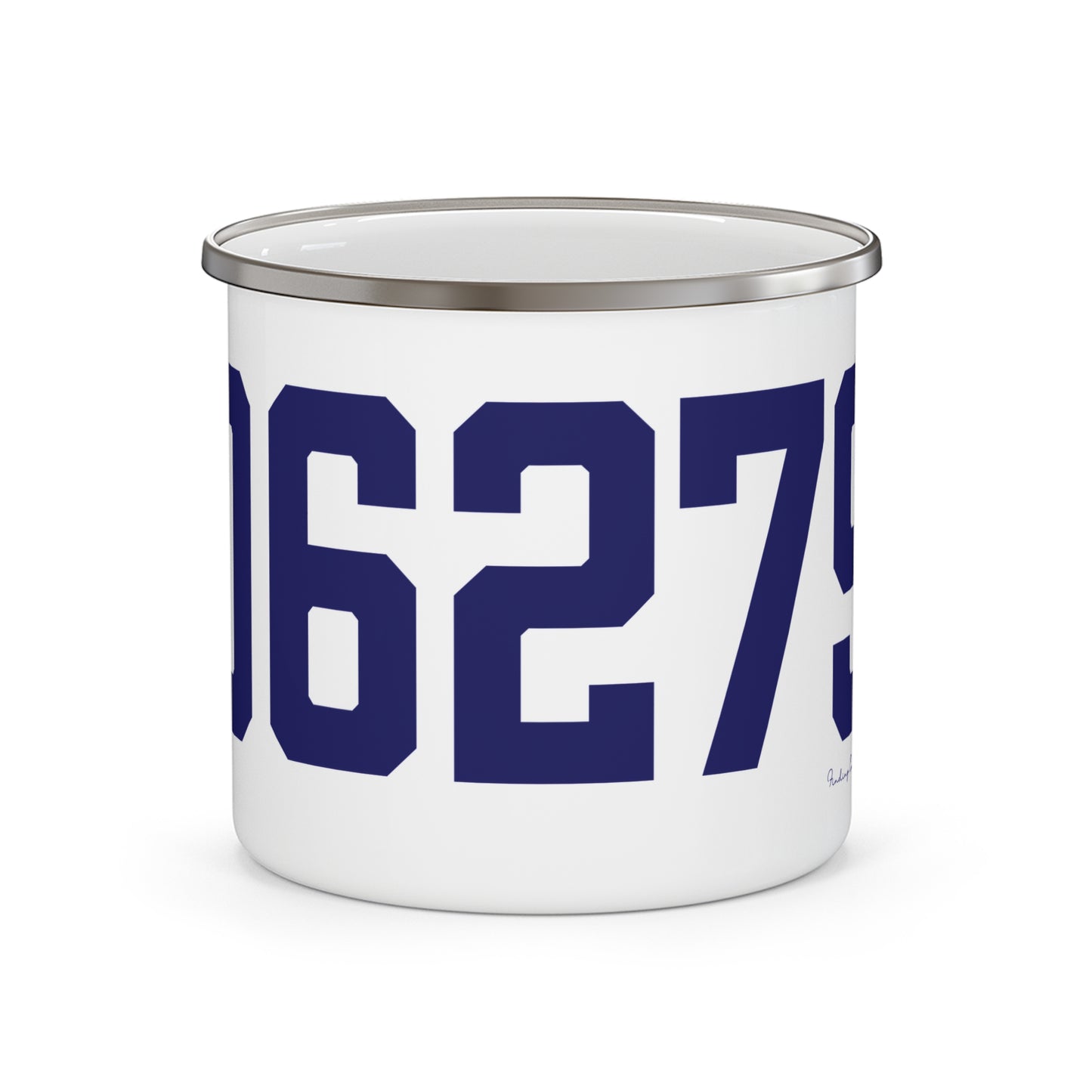 06279 Willington Connecticut Zip Code Enamel Camping Mug