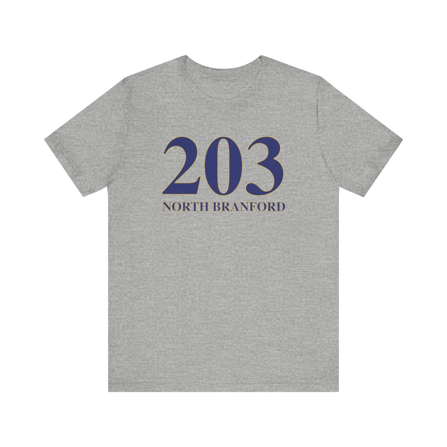 203 North Branford Unisex Jersey Short Sleeve T-Shirt