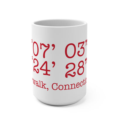 Norwalk Coordinates Mug 15oz