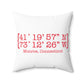 Monroe Coordinates Spun Polyester Square Pillow