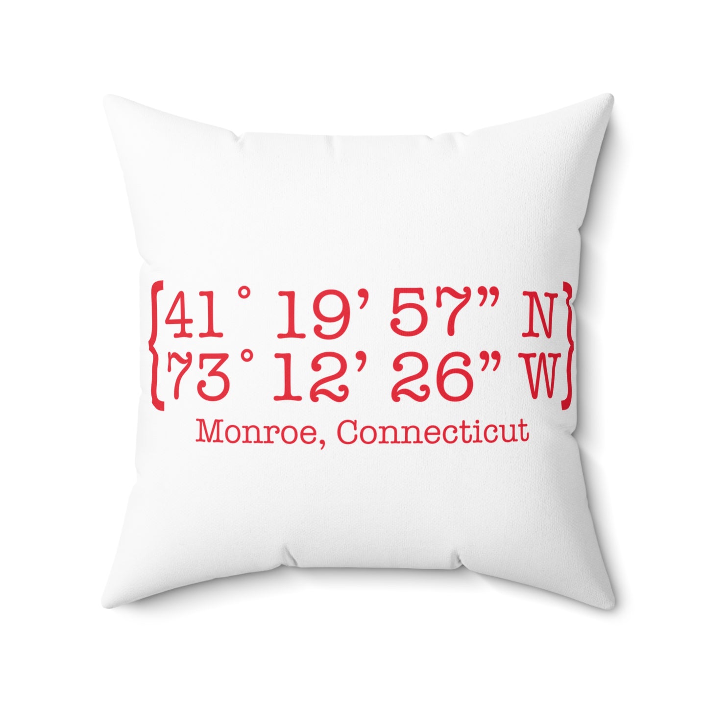 Monroe Coordinates Spun Polyester Square Pillow