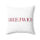 41 Tilt Greenwich Spun Polyester Square Pillow