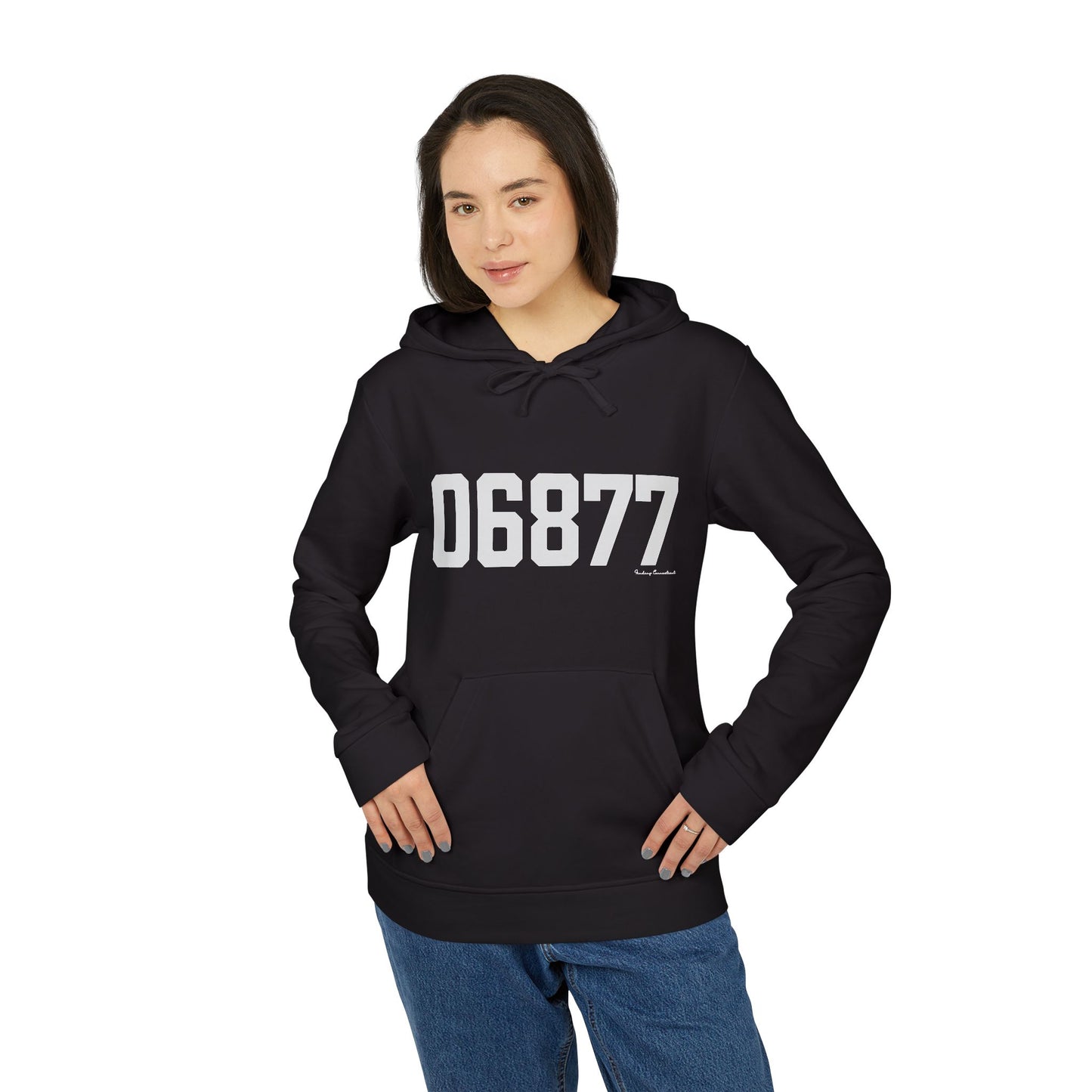 06877 Ridgefield CT Zip Code adidas Unisex Fleece Hoodie Sweatshirt