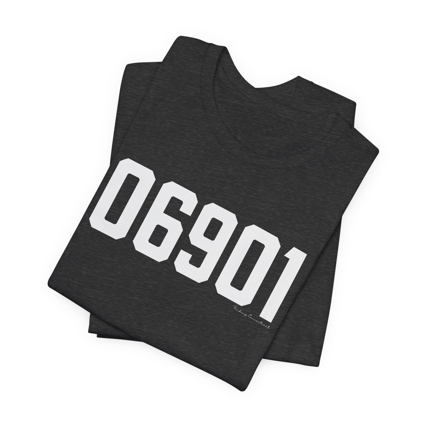 06901 Stamford Connecticut Zip Code Unisex Jersey Short Sleeve T-Shirt