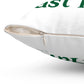 I Clover East Haven Spun Polyester Square Pillow
