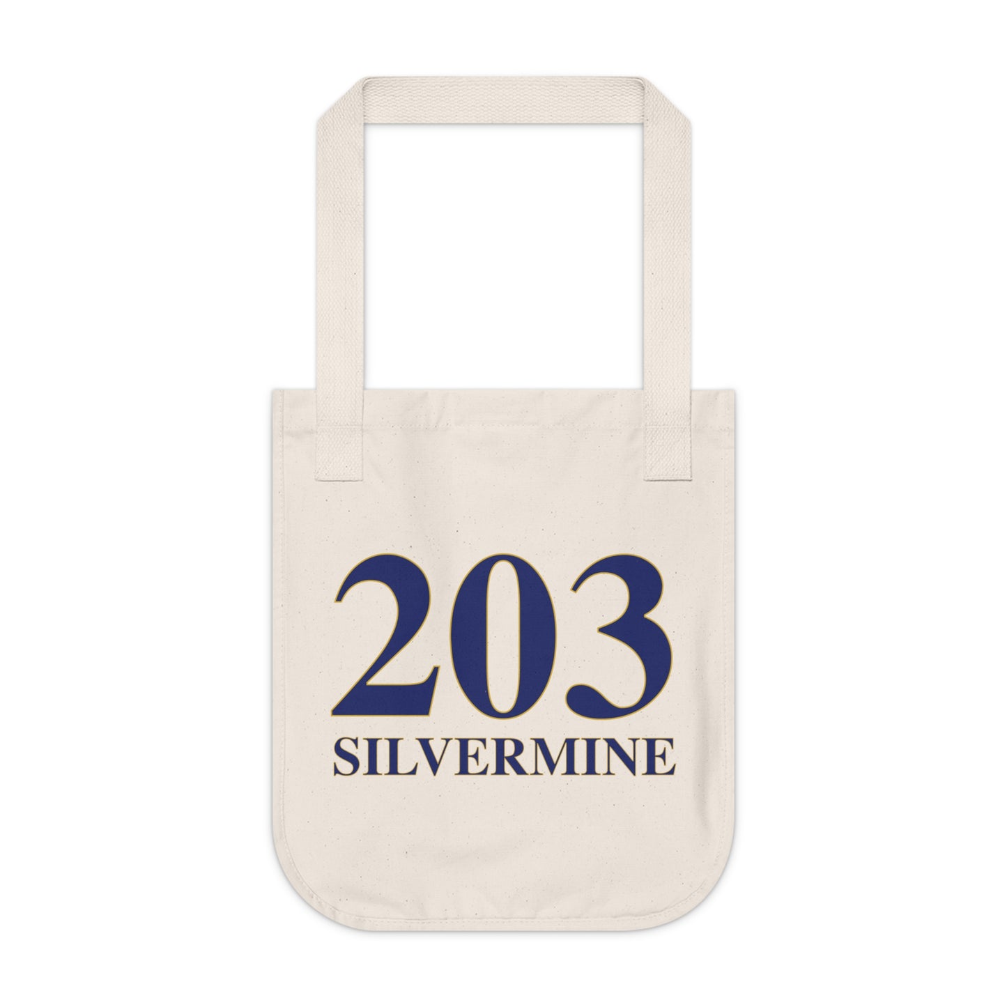 203 Silvermine Organic Canvas Tote Bag